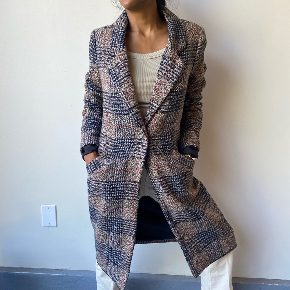 Cotton On Tweed Coat - Picture 1 of 5